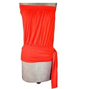 Orange Tube Top Size Medium